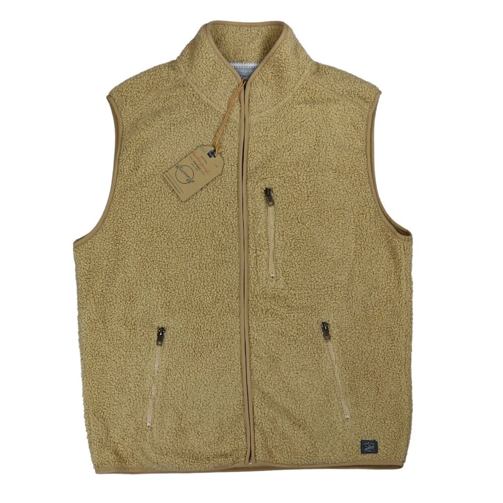 Weatherproof Vintage Teddy Bear Knit Full Zip w/Pockets Men's Vest XL NWT Whey